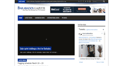 Desktop Screenshot of barbadosgazette.com